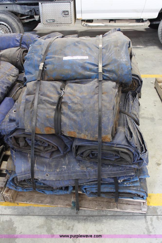 image for item X9404 (13) 26' x 14' steel tarps