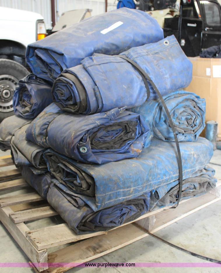 image for item X9405 (12) 26' x 14' steel tarps