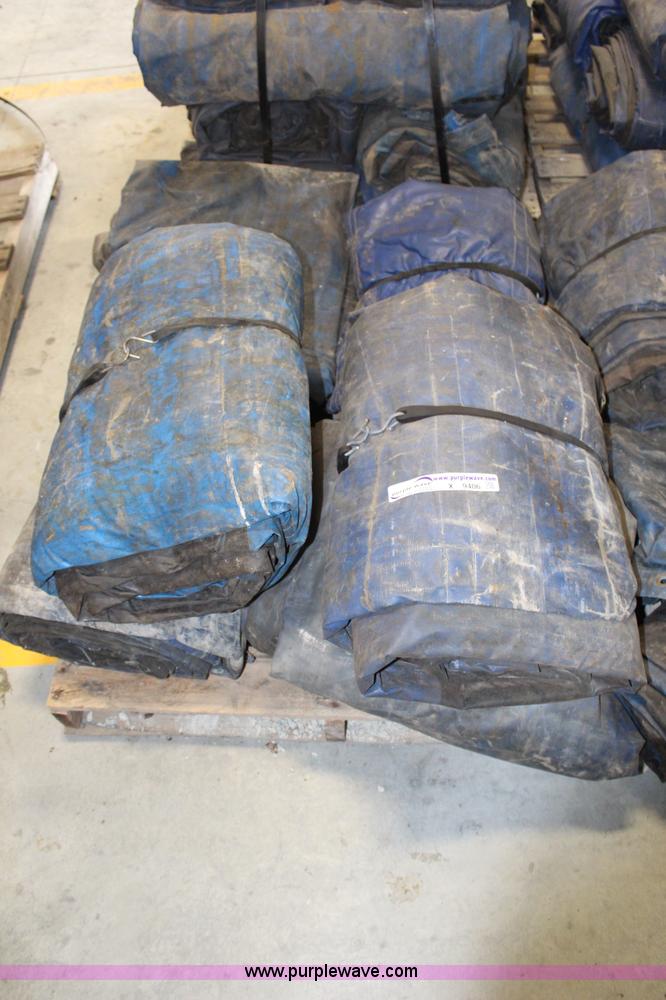 image for item X9406 (6) 26' x 14' steel tarps