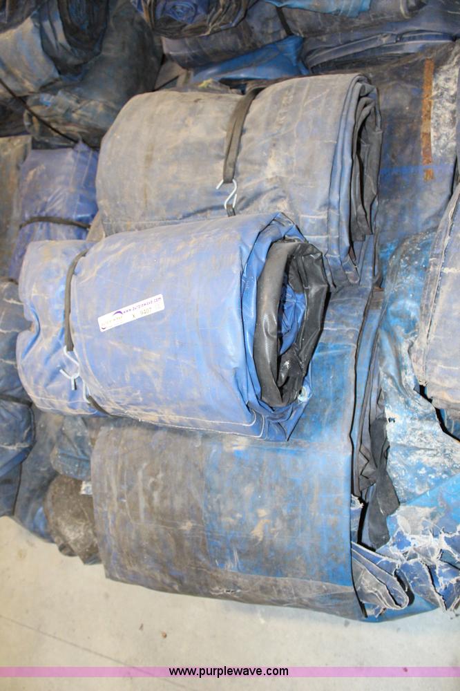 image for item X9407 (6) 26' x 14' steel tarps