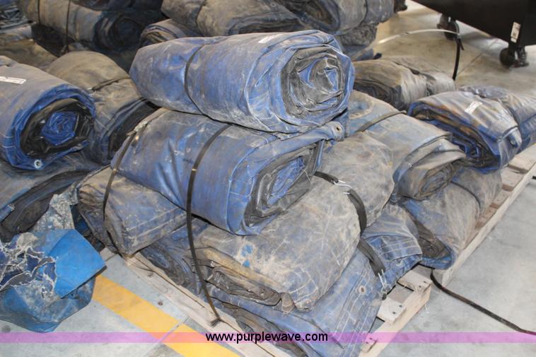 image for item X9408 (6) 26' x 14' steel tarps