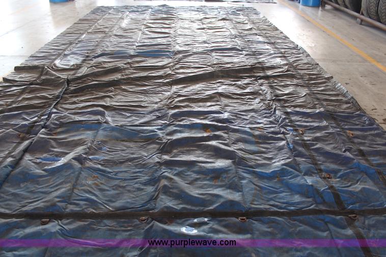 image for item X9409 (6) 26' x 14' steel tarps