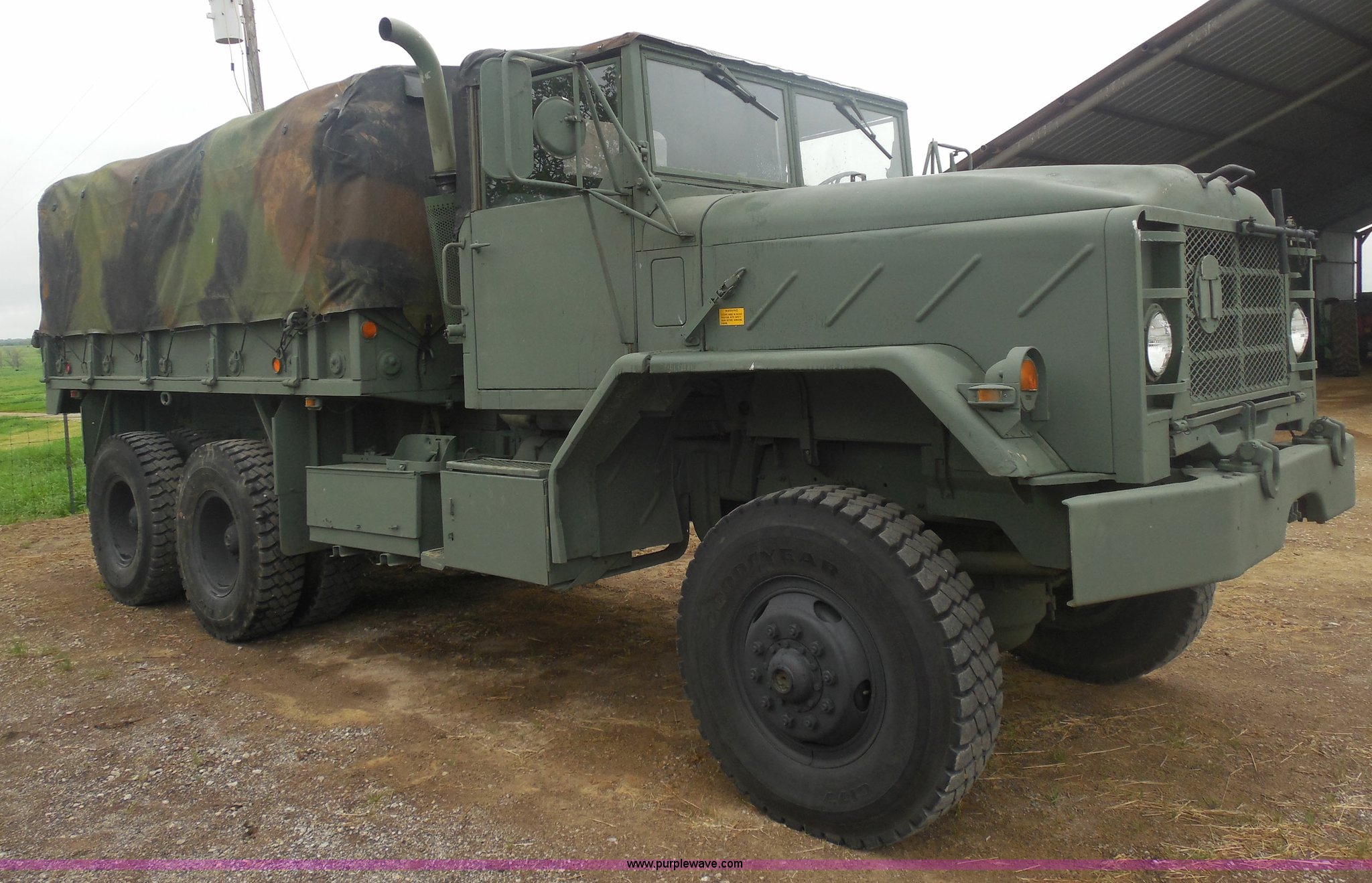 1984 Am General M923 Military Truck In Dewey, Ok | Item H3173 Sold | Purple Wave