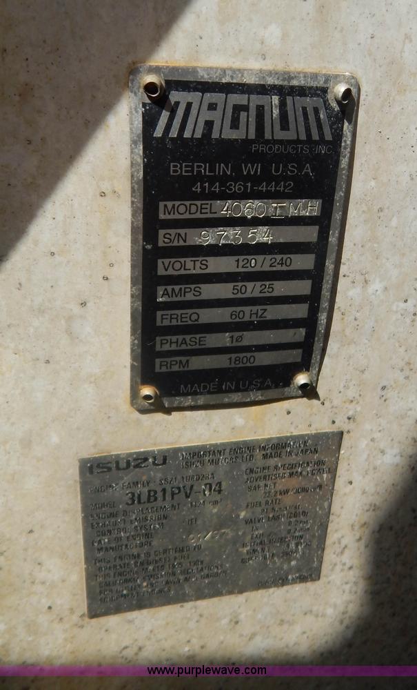 image for item AE9925 Magnum 4060 IMH light tower