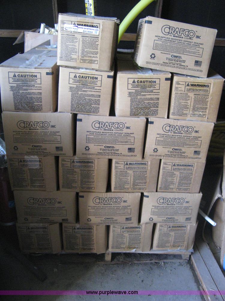 image for item AH9066 (63) cases of Crafco Hot-Applied Modified asphalt sealant