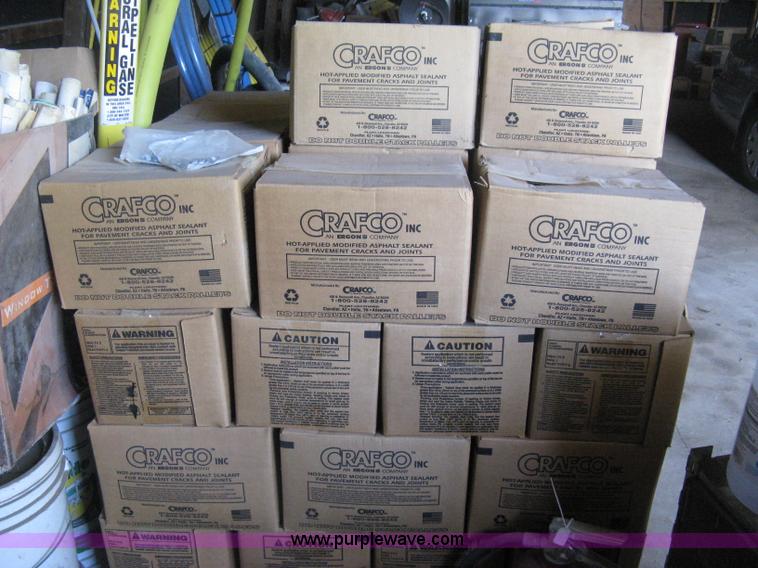 image for item AH9066 (63) cases of Crafco Hot-Applied Modified asphalt sealant