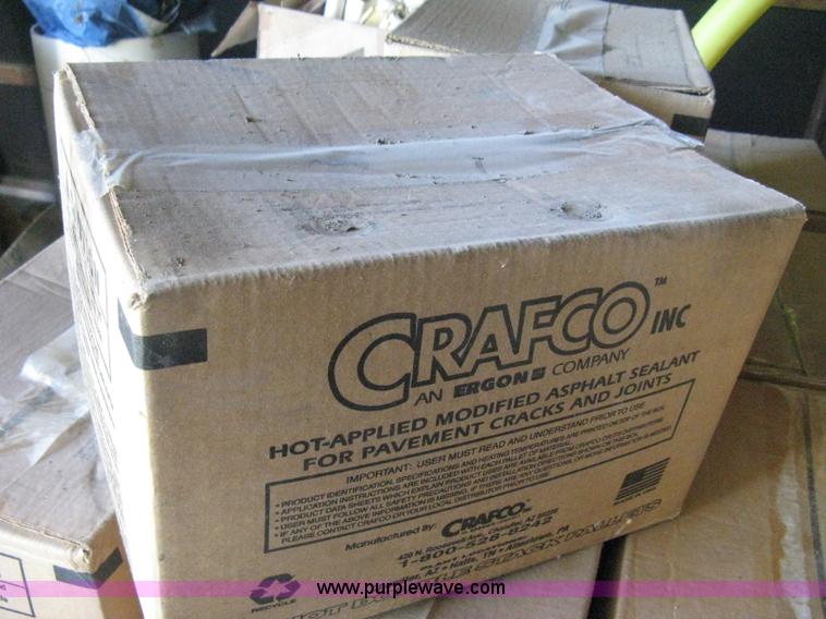 image for item AH9066 (63) cases of Crafco Hot-Applied Modified asphalt sealant