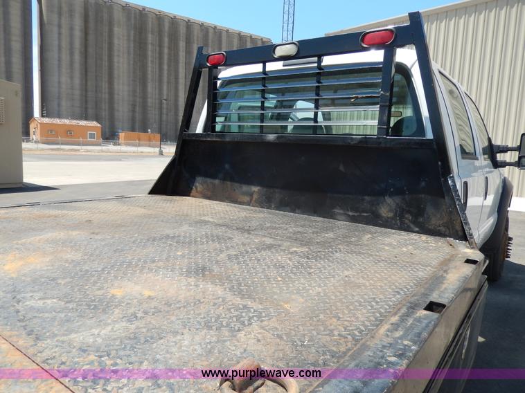 image for item D8080 2008 Ford F550 XL Super Duty flatbed truck