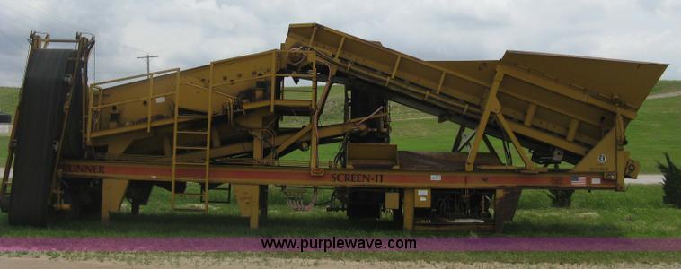 image for item D8285 CEC Screen-It Series II 5 x 12 mobile screen plant