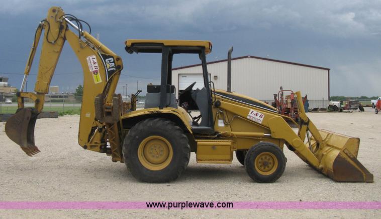 image for item D8357 1999 Caterpillar 416C backhoe