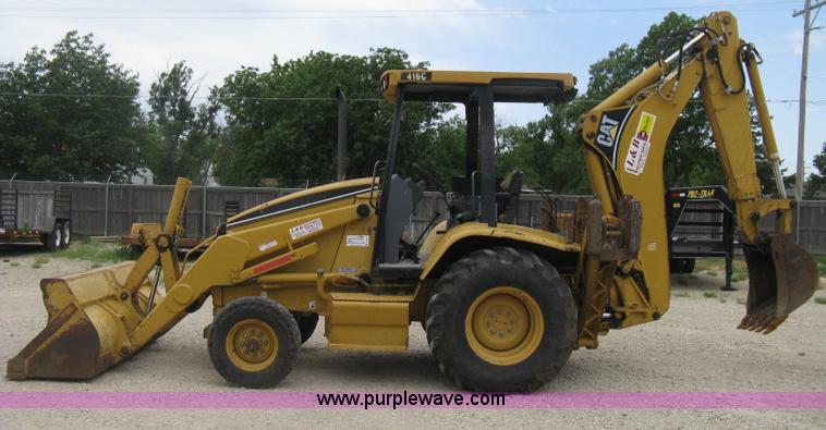 image for item D8357 1999 Caterpillar 416C backhoe