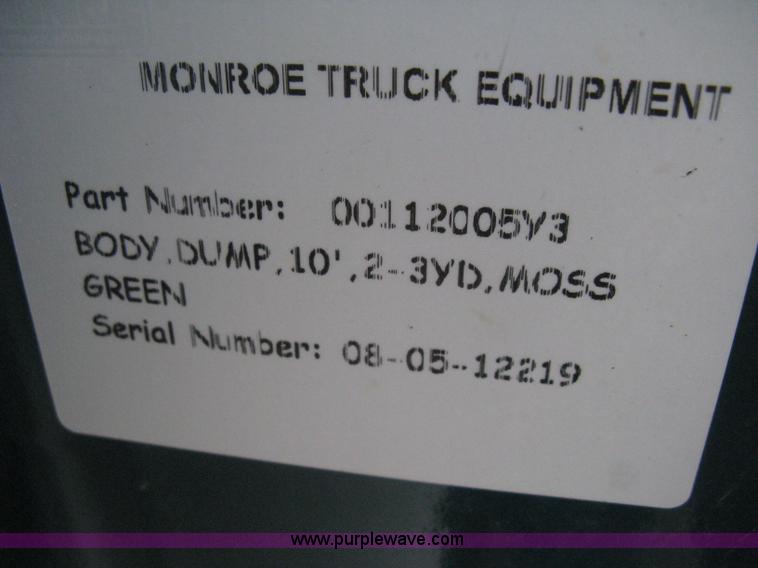 image for item E3079 2007 Chevrolet Silverado 3500HD dump body truck
