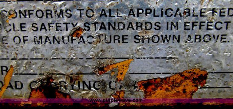 image for item E3965 1992 Eagle body trailer