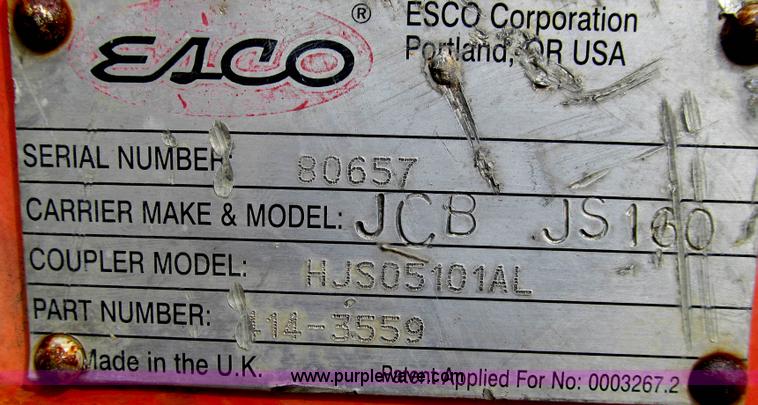 image for item E3978 2005 JCB JS160NC excavator