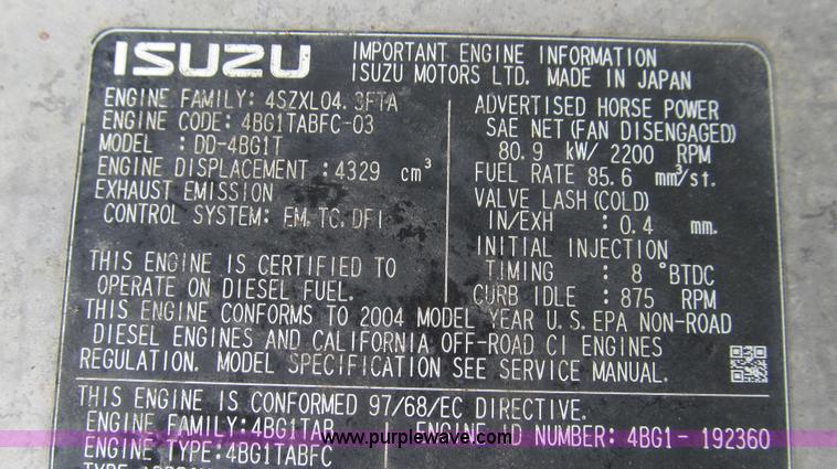 image for item E3978 2005 JCB JS160NC excavator