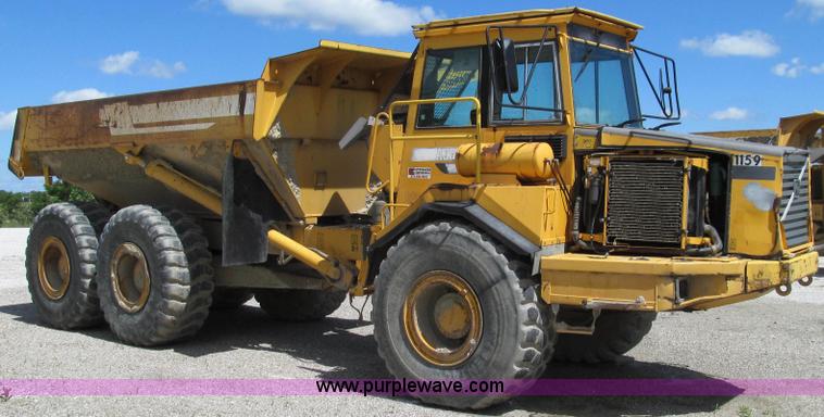 image for item E3989 1999 Volvo A25C articulated haul truck