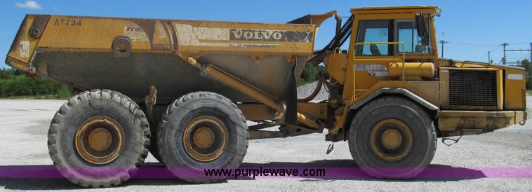 image for item E3991 2000 Volvo A25C articulated haul truck