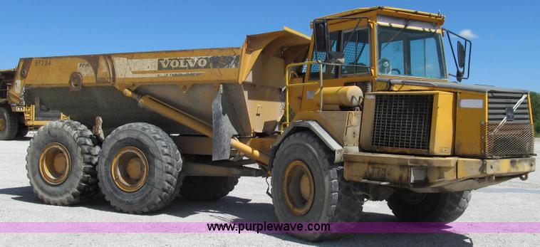 image for item E3991 2000 Volvo A25C articulated haul truck