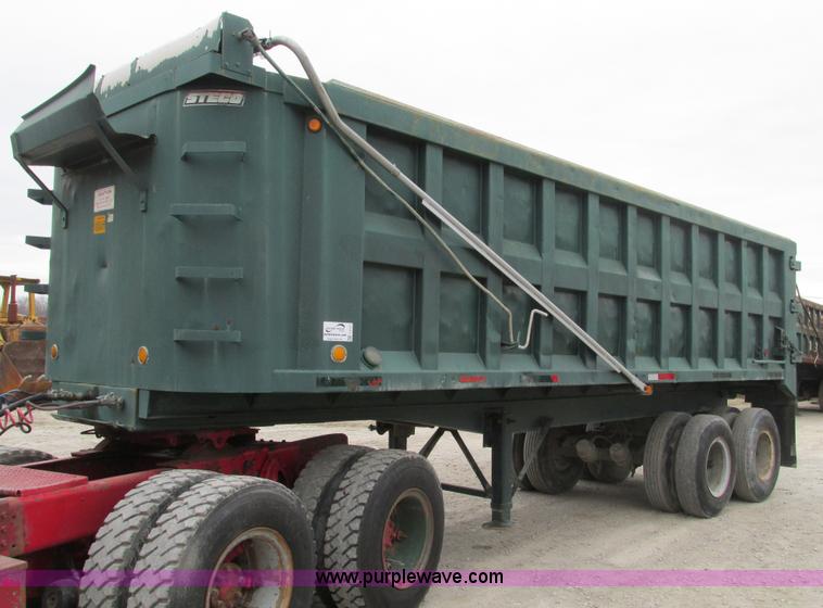 image for item F4147 1961 Steco SD2666 26' dump trailer
