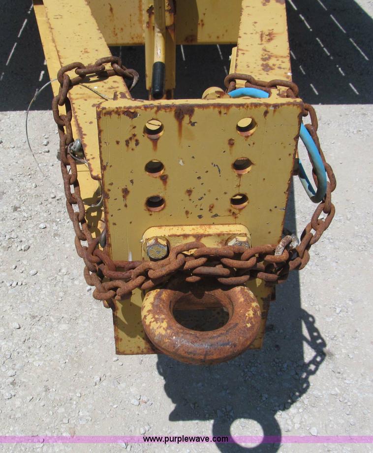 image for item F5070 1997 Trail King TK18-2200 flatbed trailer