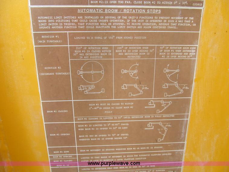 image for item F5071 1986 GMC General bridge inspection truck