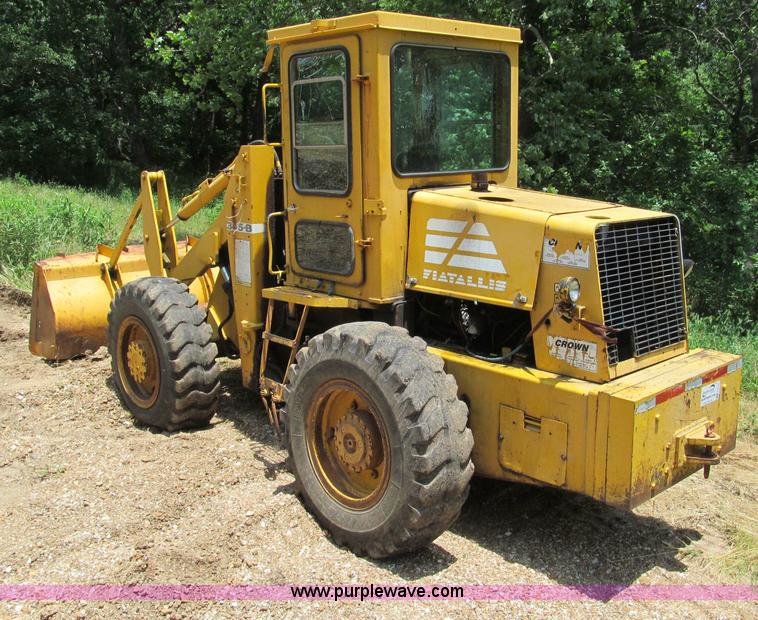 image for item F5101 1984 Fiat-Allis 345B wheel loader