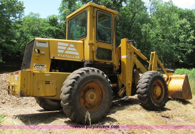 image for item F5101 1984 Fiat-Allis 345B wheel loader