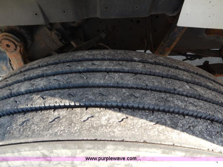 image for item G3221 1999 International 4900 Crew Cab railroad service truck