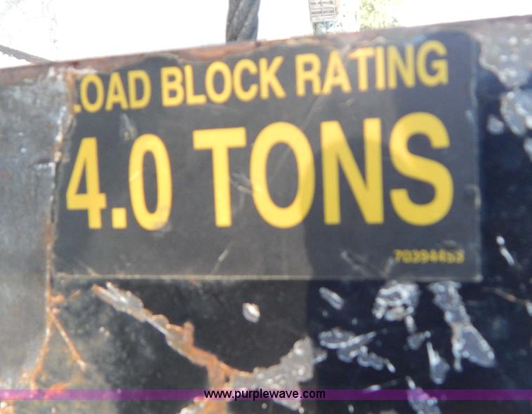 image for item G3221 1999 International 4900 Crew Cab railroad service truck