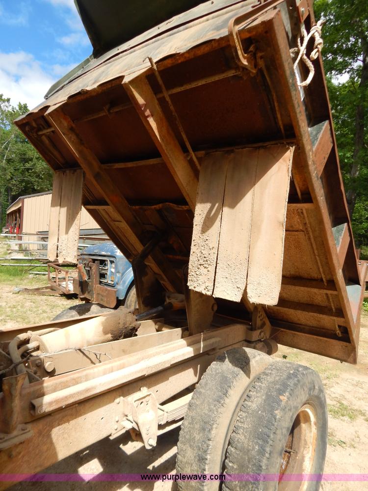 image for item G3227 1971 Chevrolet C50 dump truck