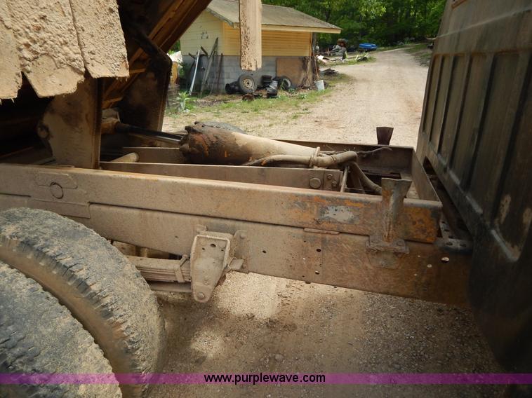 image for item G3227 1971 Chevrolet C50 dump truck