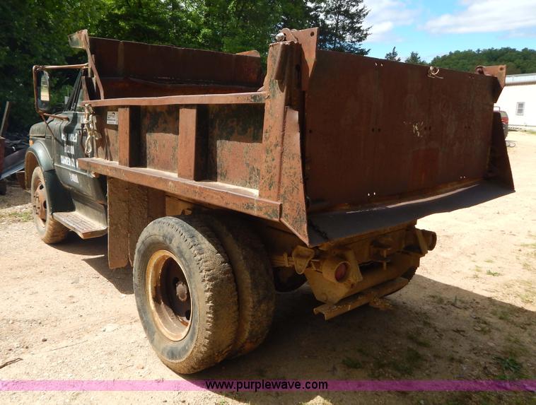 image for item G3227 1971 Chevrolet C50 dump truck