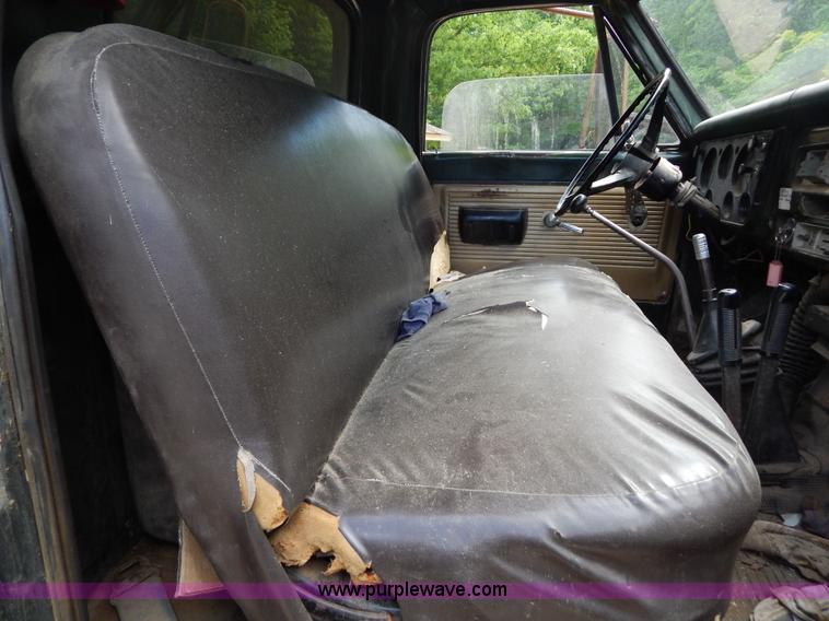 image for item G3227 1971 Chevrolet C50 dump truck