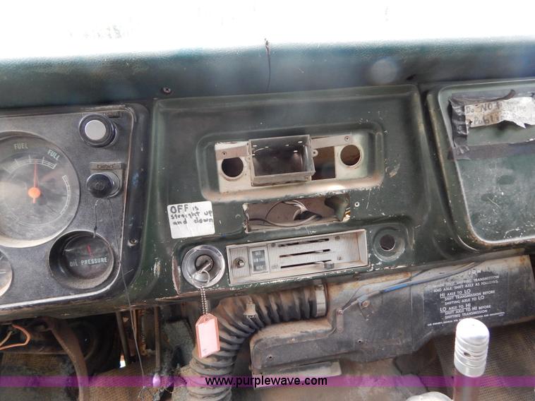 image for item G3227 1971 Chevrolet C50 dump truck