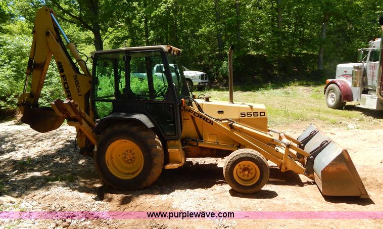 image for item G3228 1995 Ford 555D backhoe