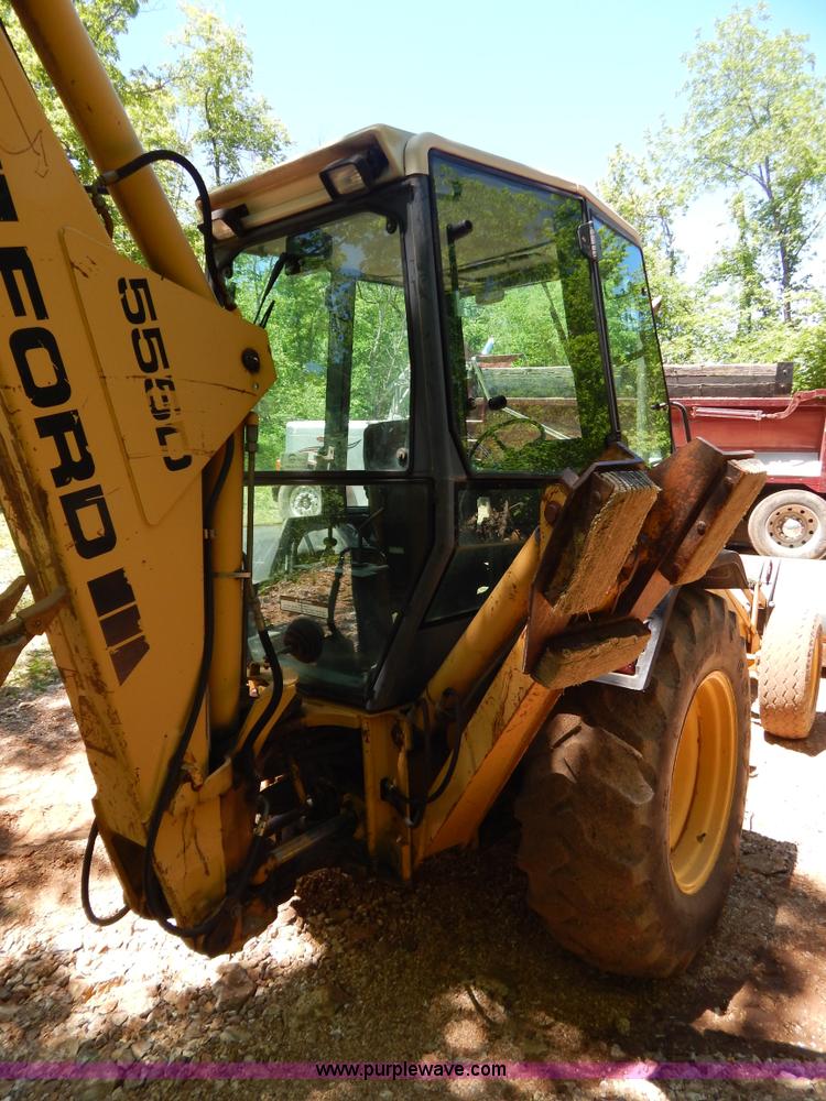 image for item G3228 1995 Ford 555D backhoe