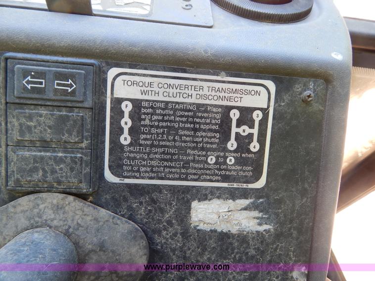 image for item G3228 1995 Ford 555D backhoe