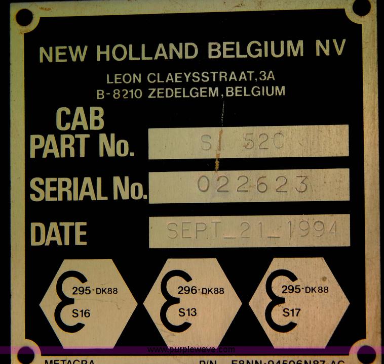 image for item G3228 1995 Ford 555D backhoe