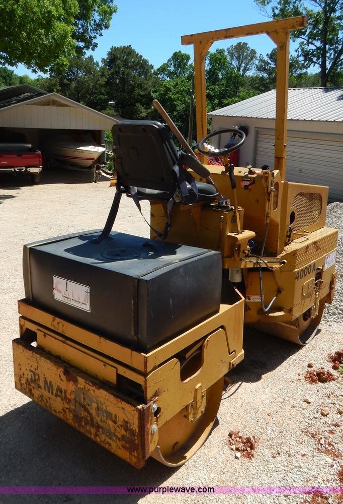 image for item G3229 1994 Mauldin Brothers 4000A double drum vibratory roller