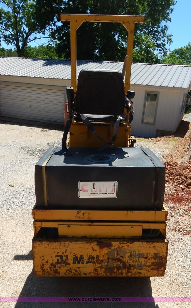 image for item G3229 1994 Mauldin Brothers 4000A double drum vibratory roller