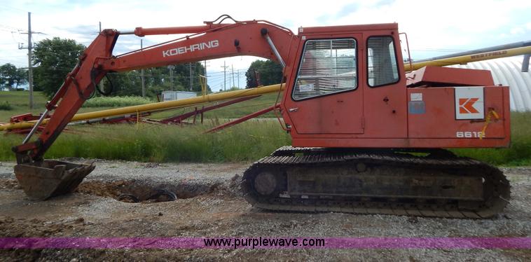 image for item G3238 Koehring 6612 excavator