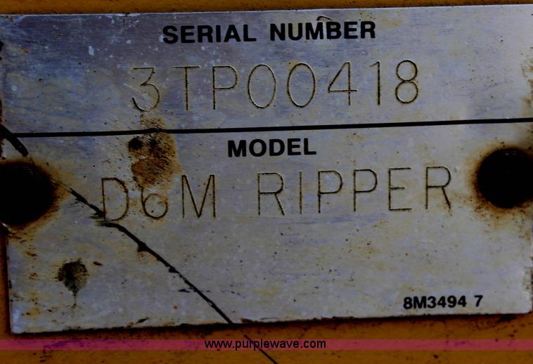 image for item G5086 1998 Caterpillar D6M XL dozer