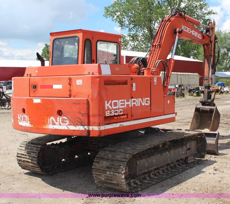 image for item G5160 1988 Koehring 6608 mini excavator