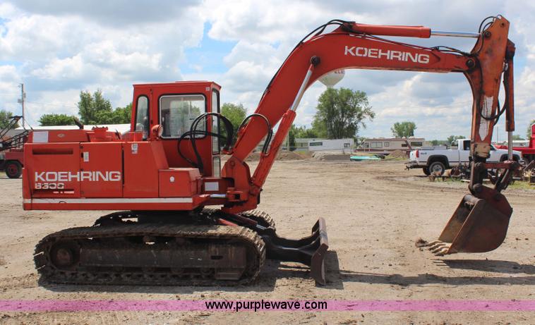 image for item G5160 1988 Koehring 6608 mini excavator