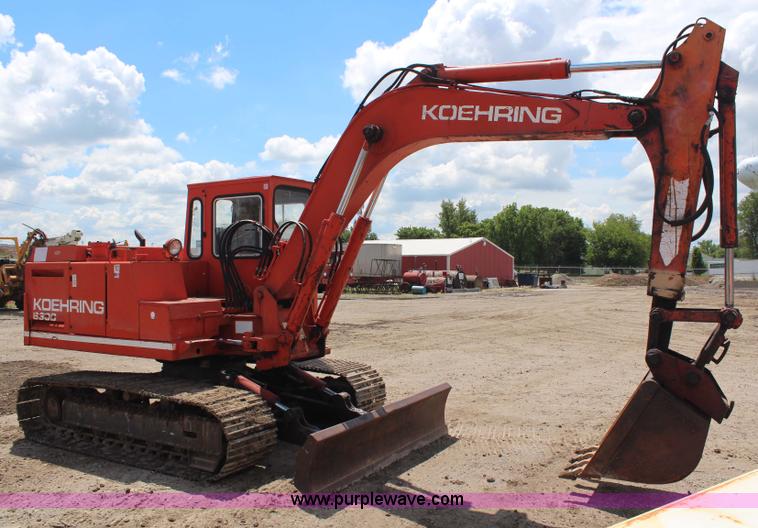 image for item G5160 1988 Koehring 6608 mini excavator