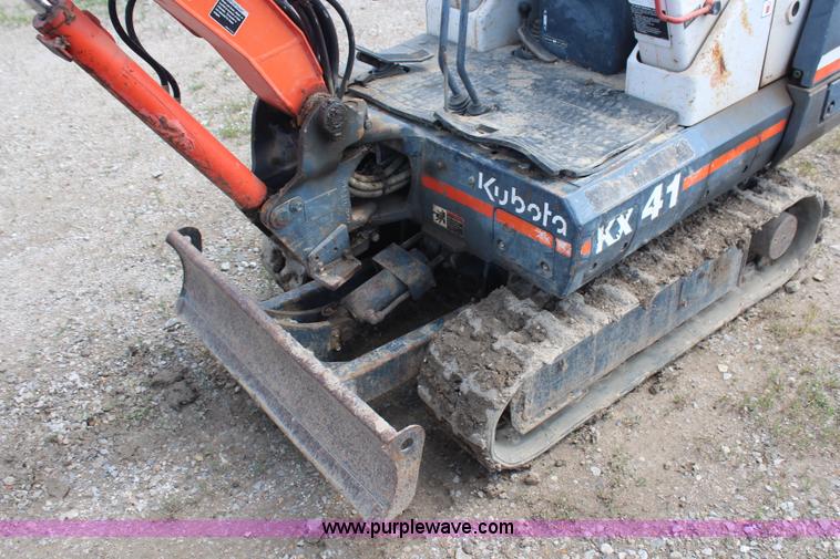 image for item G5166 1995 Kubota KX41 mini excavator