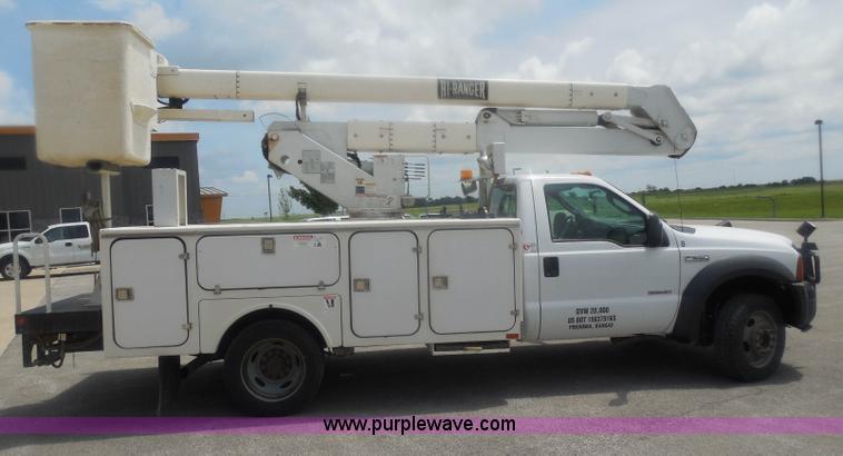 image for item H3116 2007 Ford F550 XL Super Duty service truck