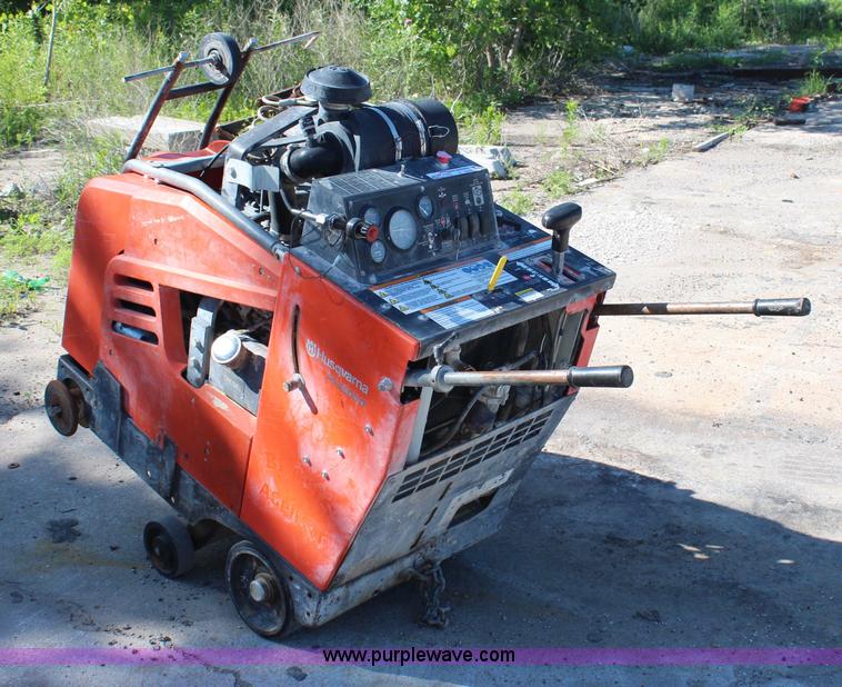 image for item X9344 2010 Husqvarna FS4800D36 pavement saw