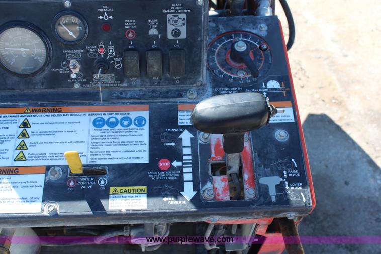 image for item X9344 2010 Husqvarna FS4800D36 pavement saw