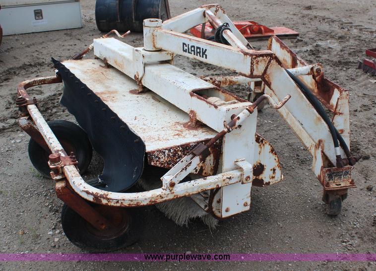 image for item X9366 Clark skid steer mount broom